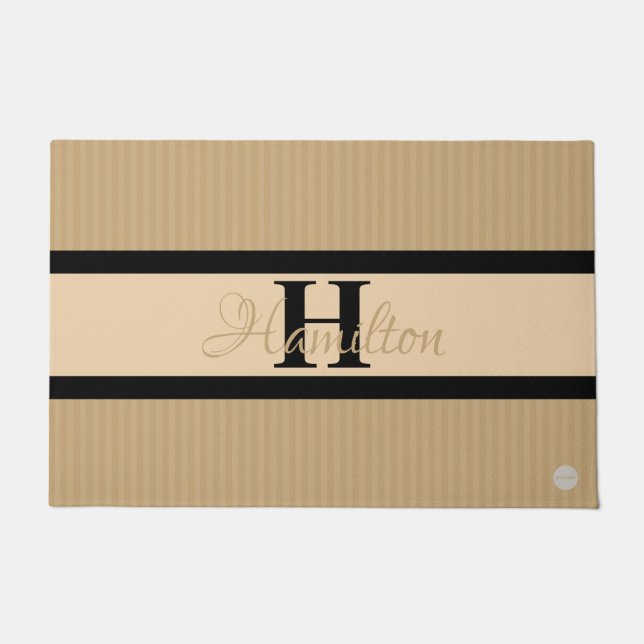 Felpudo HAMbWG - Mat de puerta Personalizado en cualquier  (Anverso)