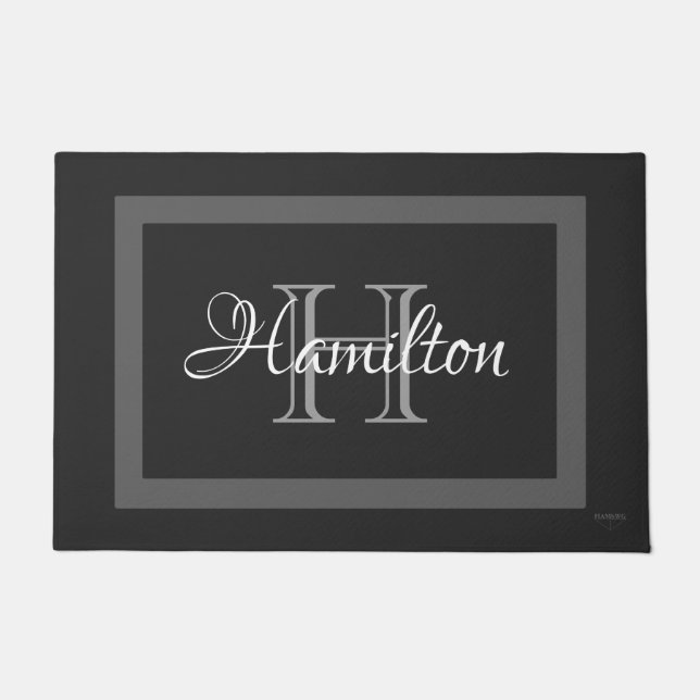 Felpudo HAMbWG - Mat de puerta Personalizado en cualquier  (Anverso)