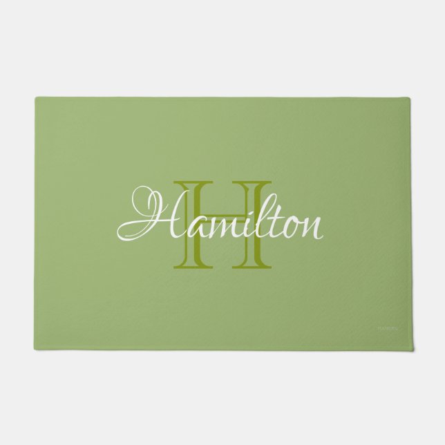 Felpudo HAMbWG - Mat de puerta Personalizado en cualquier  (Anverso)