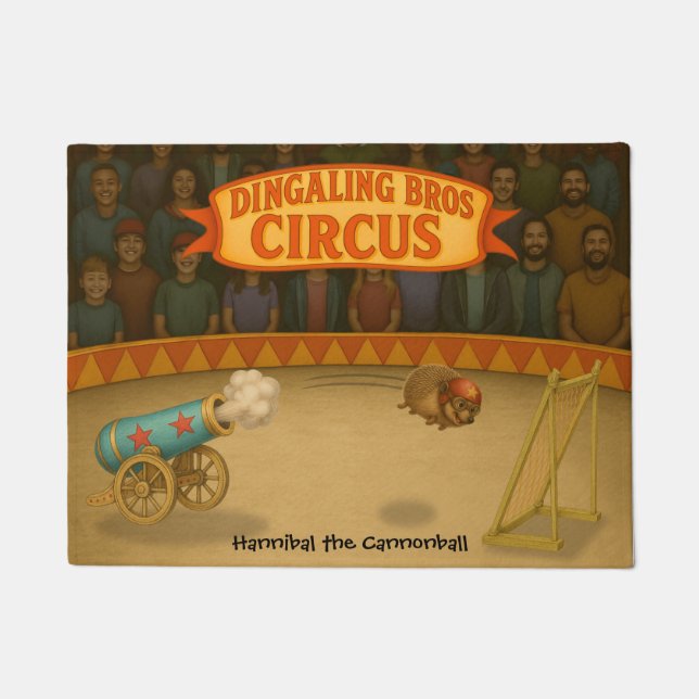 Felpudo Hannibal the Cannonball (Anverso)