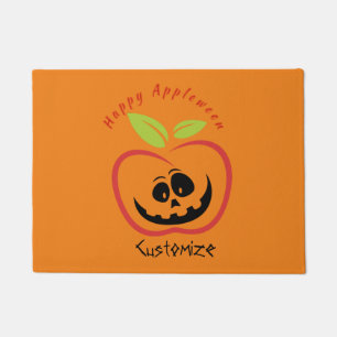 Felpudo Happy Appleween Jack O'lantern Thunder_Cove