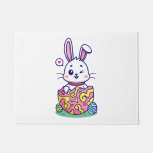 Felpudo Happy Easter Bunny Collection 2