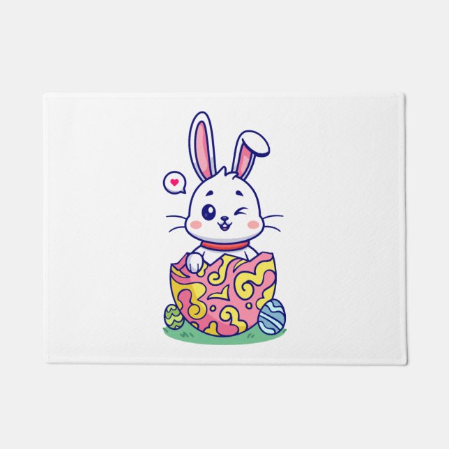 Felpudo Happy Easter Bunny Collection 2 (Anverso)