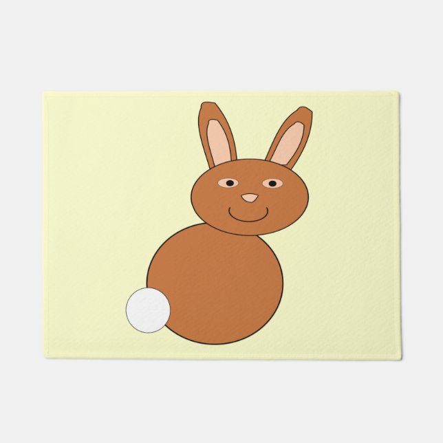 Felpudo Happy Easter Bunny Door Mat (Anverso)