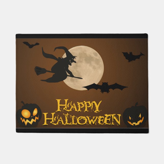 FELPUDO "HAPPY HALLOWEEN" FLYWITCH (Anverso)