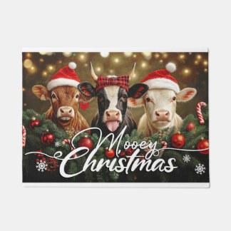 Felpudo Happy Holiday Christmas Doormat – Festive Welcome 