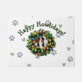 Felpudo Happy Howlidays Photo Image