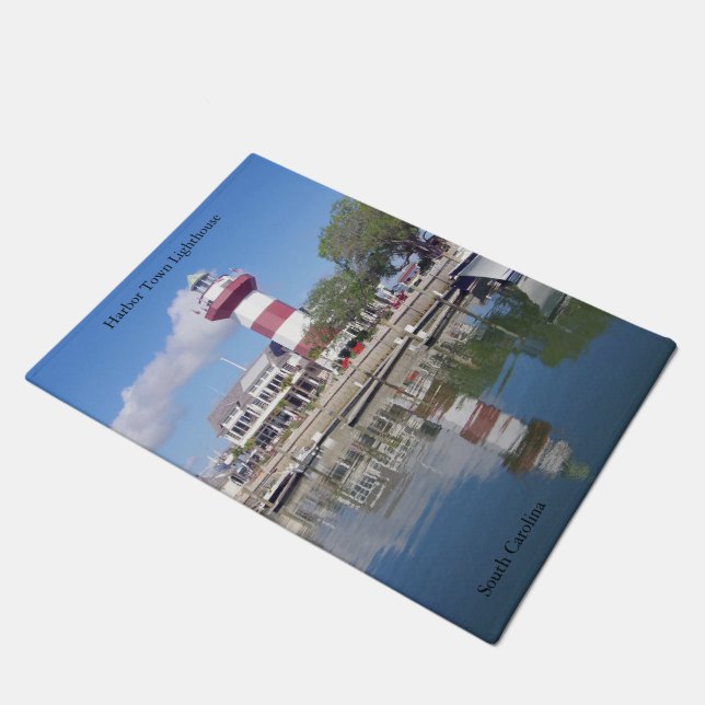 Felpudo Harbour Town Lighthouse doormat (Angular)