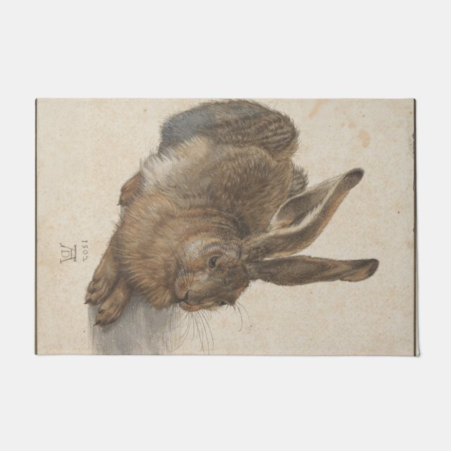 Felpudo Hare (de Albrecht Dürer) (Anverso)