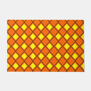 Felpudo Harlequin de los años 70