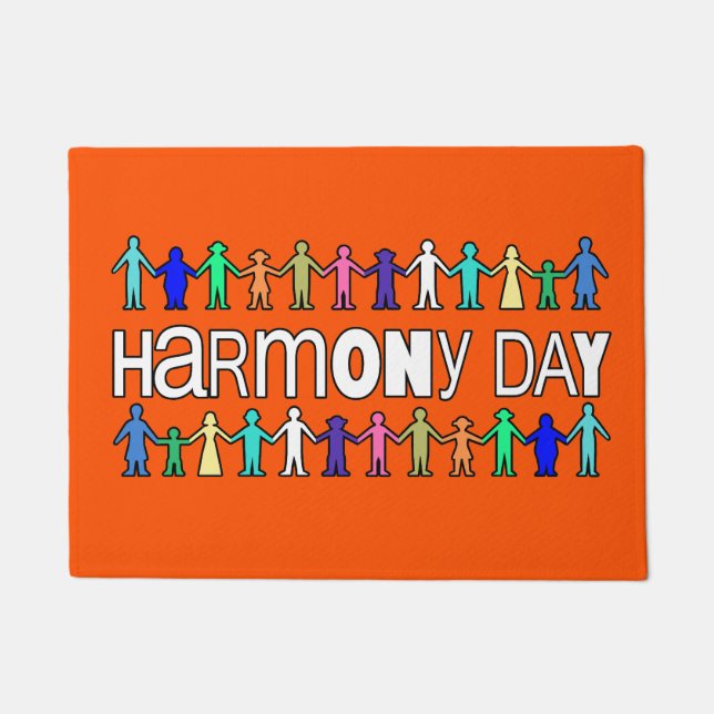 Felpudo Harmony Day Australia  (Anverso)
