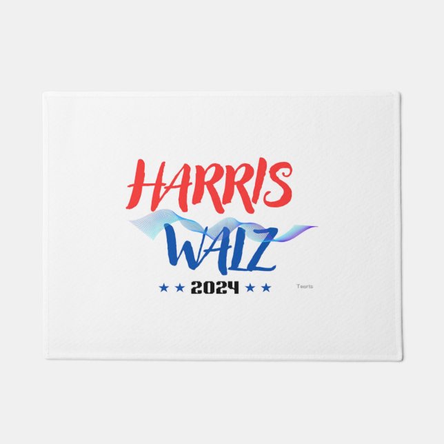 Felpudo Harris Walz 2024 (Anverso)