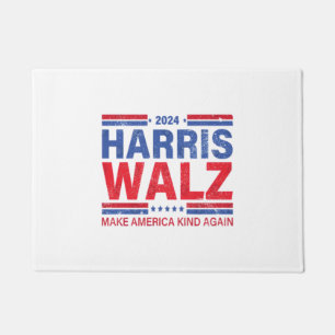 Felpudo Harris Walz 2024 hace que Estados Unidos vuelva a