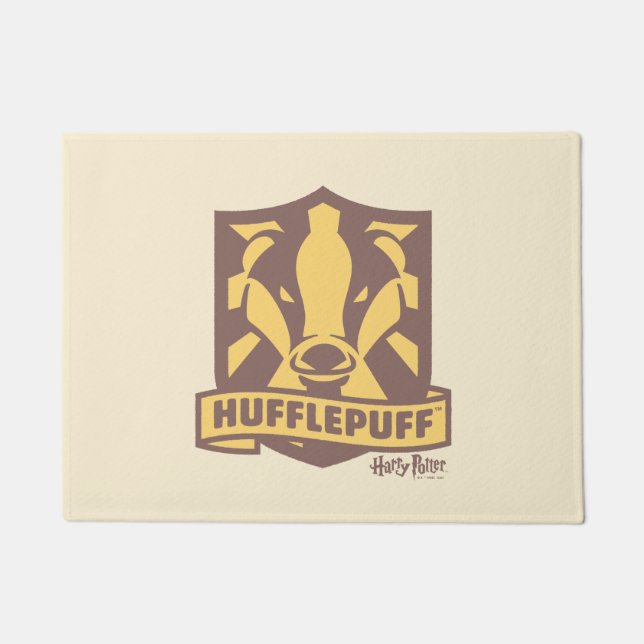 Felpudo HARRY POTTER™ | Escudo Summer Magic HUFFLEPUFF™ (Anverso)