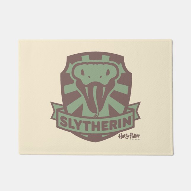 Felpudo HARRY POTTER™ | Escudo Summer Magic SLYTHERIN™ (Anverso)