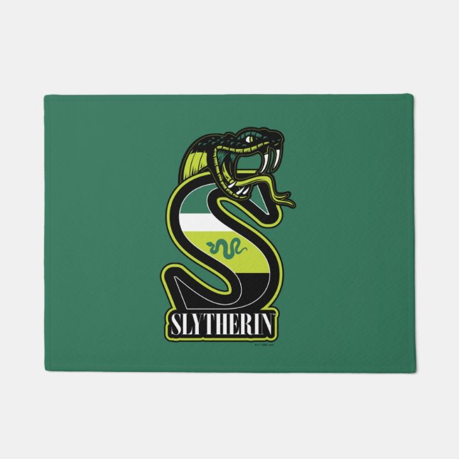 Felpudo HARRY POTTER™ | Insignia deportiva SLYTHERIN™ (Anverso)