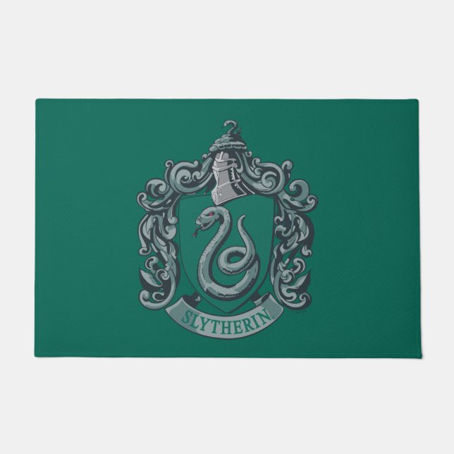 Felpudo Harry Potter | Slytherin Escudo Green (Anverso)
