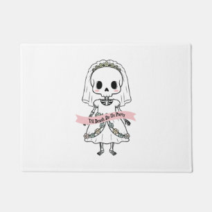 Felpudo Hasta que la muerte nos separe Halloween