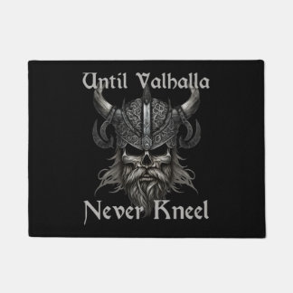 Felpudo Hasta Valhalla Never Kneel
