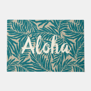 Felpudo Hawaiana de lino hawaiana de la textura de las