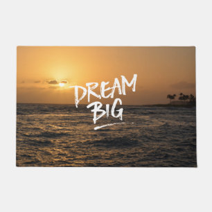 Felpudo Hawaii Ocean Sunset Dream Big