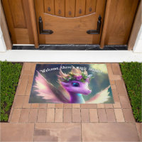 Hay magia interior - Dragón de hadas púrpura
