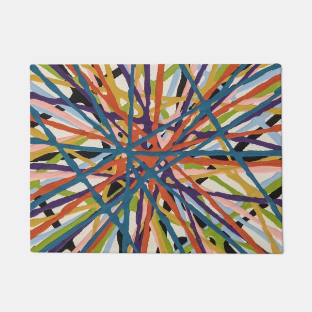 Felpudo Haystack in White Door Mat (Anverso)