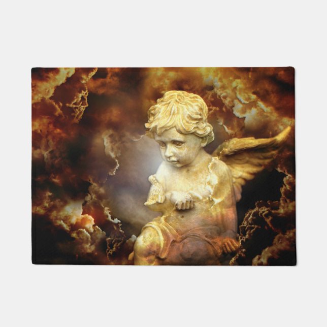 Felpudo Heavenly Angel Cherub (Anverso)