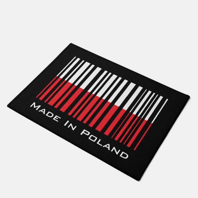 Felpudo Hecho en el Doormat de Polonia (Angular)