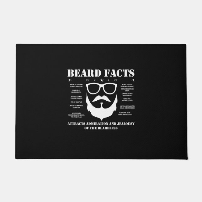 Felpudo Hechos de barba (Anverso)