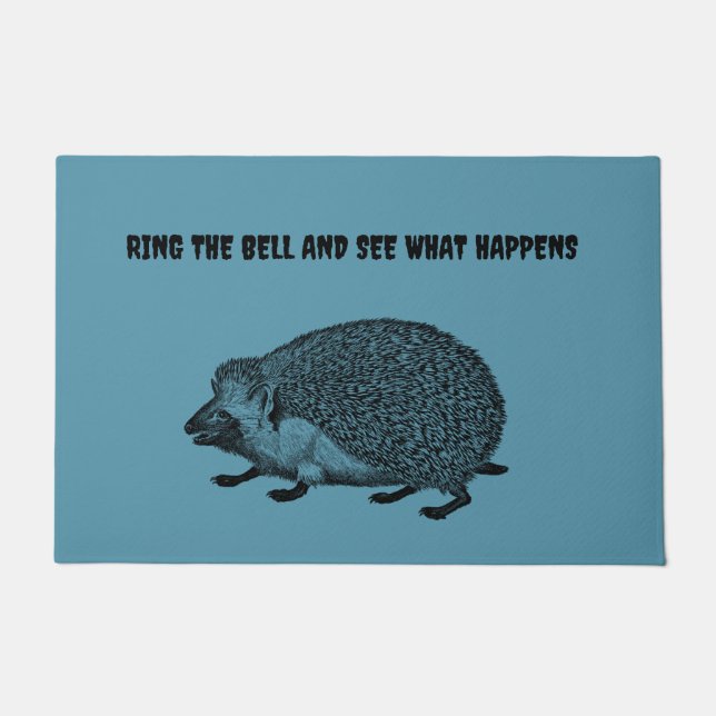 Felpudo Hedgehog Porcupine Door Mat (Anverso)