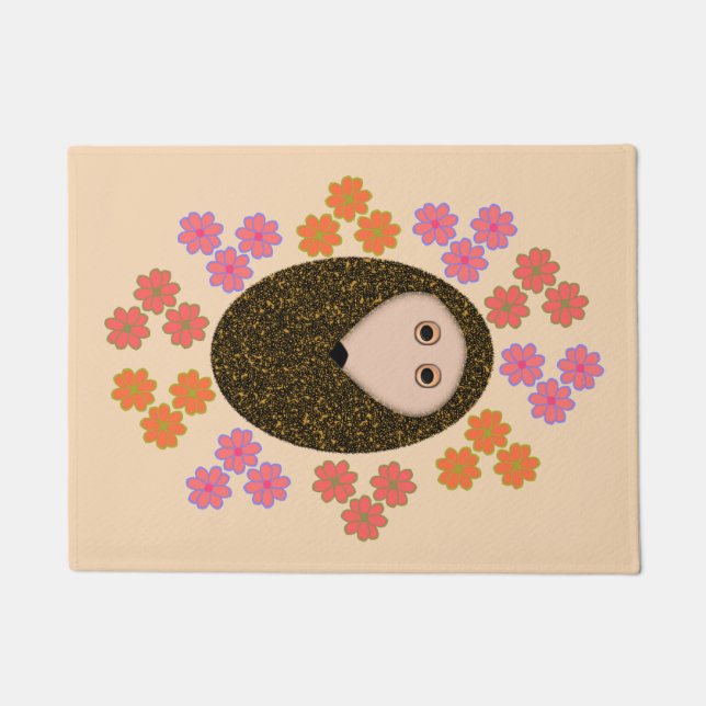 Felpudo Hedgehog y estepa de las puertas (Anverso)