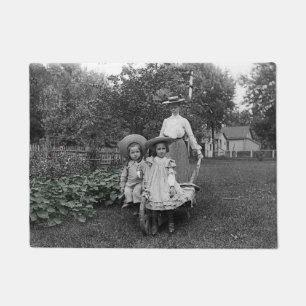 Felpudo Heirloom Gardening Garden Madre Hija 1890