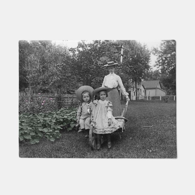 Felpudo Heirloom Gardening Garden Madre Hija 1890 (Anverso)