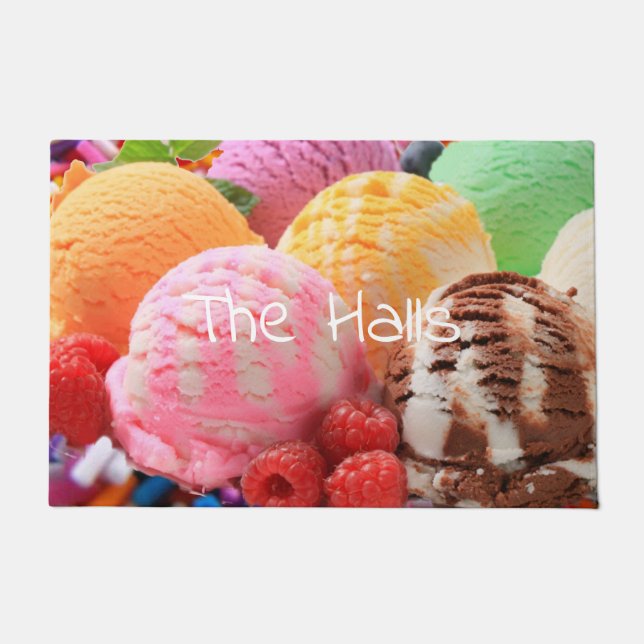 Felpudo helados coloridos (Anverso)