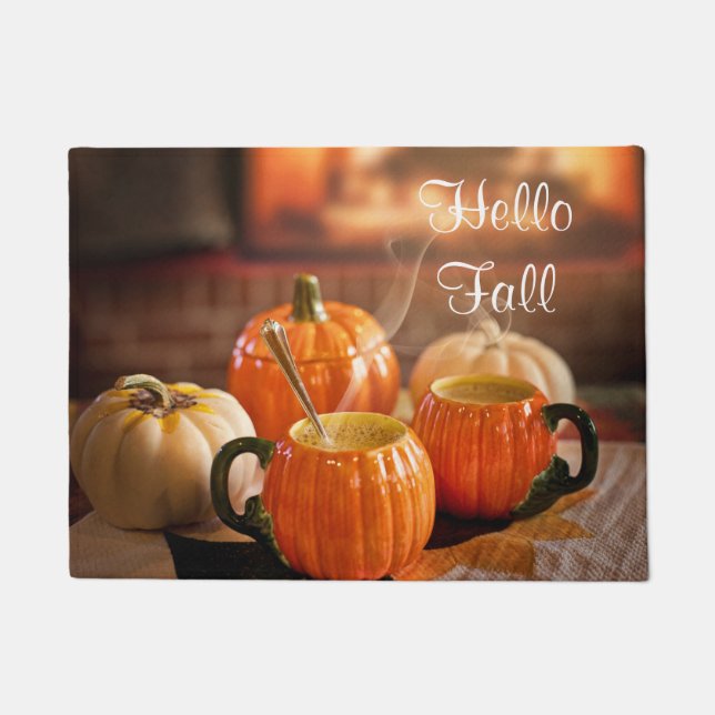 Felpudo Hello Fall Doormat (Anverso)