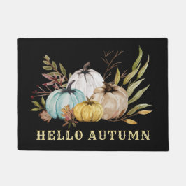 Felpudo Hello Fall Watercolor Pumpkins Coffee Mug