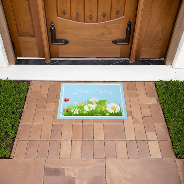 Felpudo Hello Spring Doormat (Exterior)