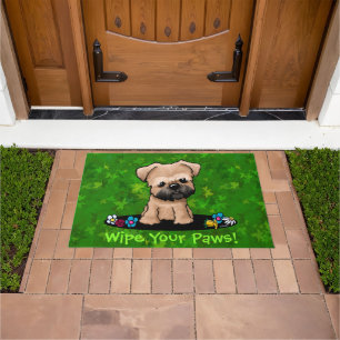 Felpudo Helper Doormat de Brussels Griffon Garden