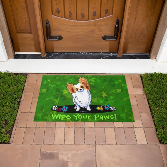 Felpudo Helper Papillon Doormat (Exterior)