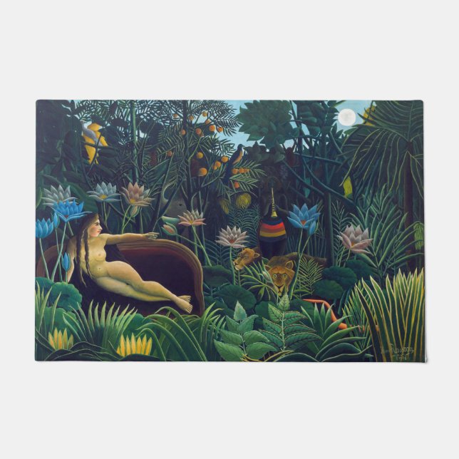 Felpudo Henri Rousseau - El sueño / Le Reve (Anverso)
