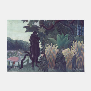 Felpudo Henri Rousseau - La encantadora de serpientes