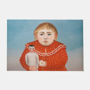 Felpudo Henri Rousseau - Niño con muñeca