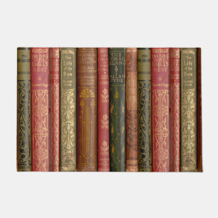 Felpudo Hermosas espinas de libros