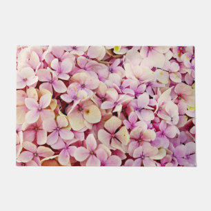 Felpudo Hermosas flores de Hydrangea