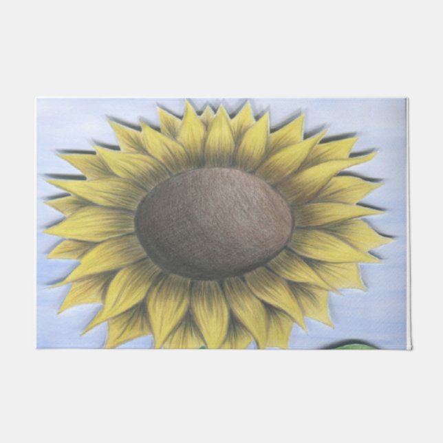 Felpudo Hermoso girasol (Anverso)