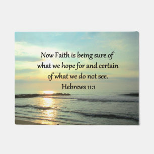 FELPUDO HERMOSOS HEBREWS 11:1 SUNRISE
