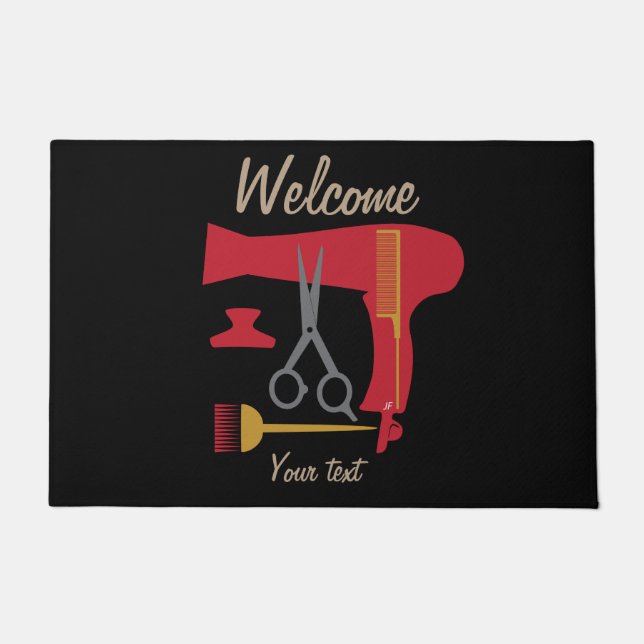 Felpudo Herramientas de los peinados (Anverso)