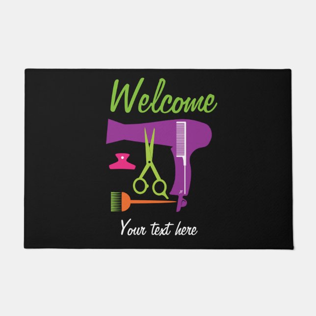 Felpudo Herramientas de los peinados (Anverso)