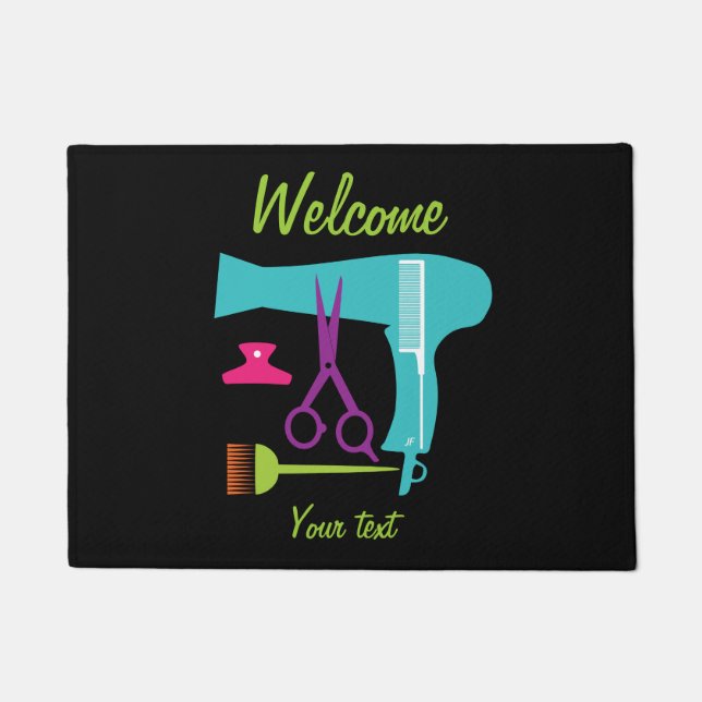Felpudo Herramientas de los peinados (Anverso)